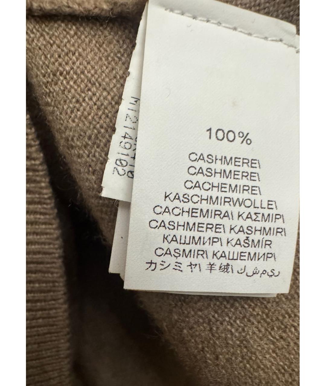 BRUNELLO CUCINELLI Бордовый кашемировый джемпер / свитер, фото 5