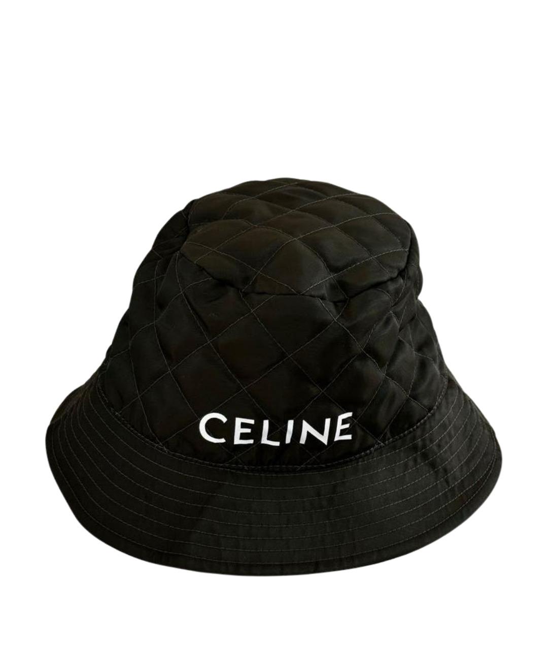 CELINE Зеленая синтетическая панама, фото 1
