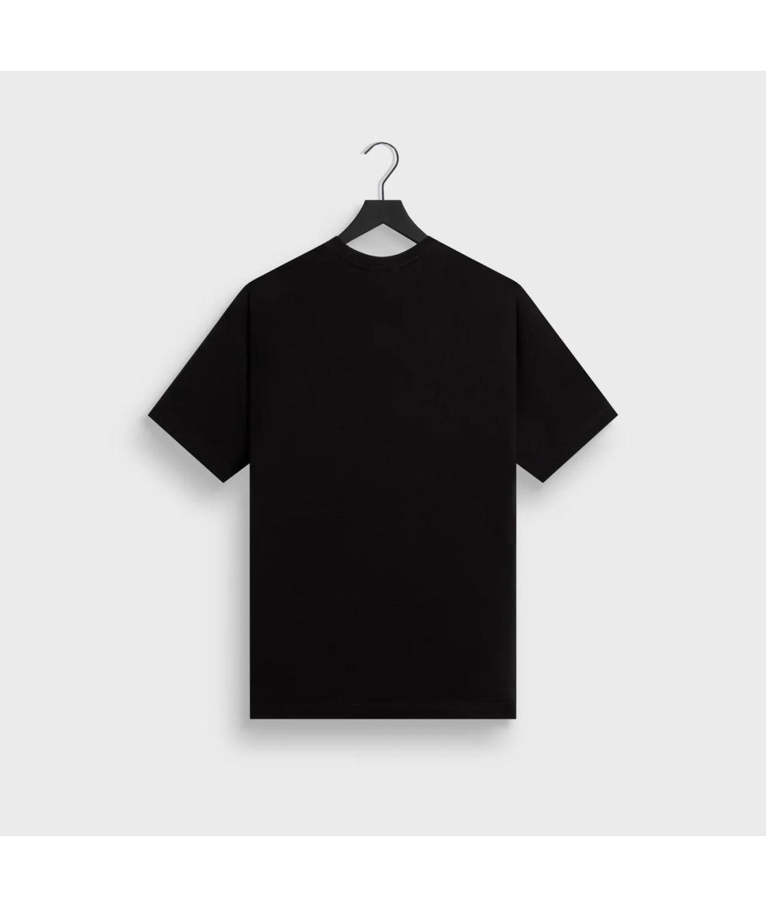 KITH Черная хлопковая футболка, фото 3