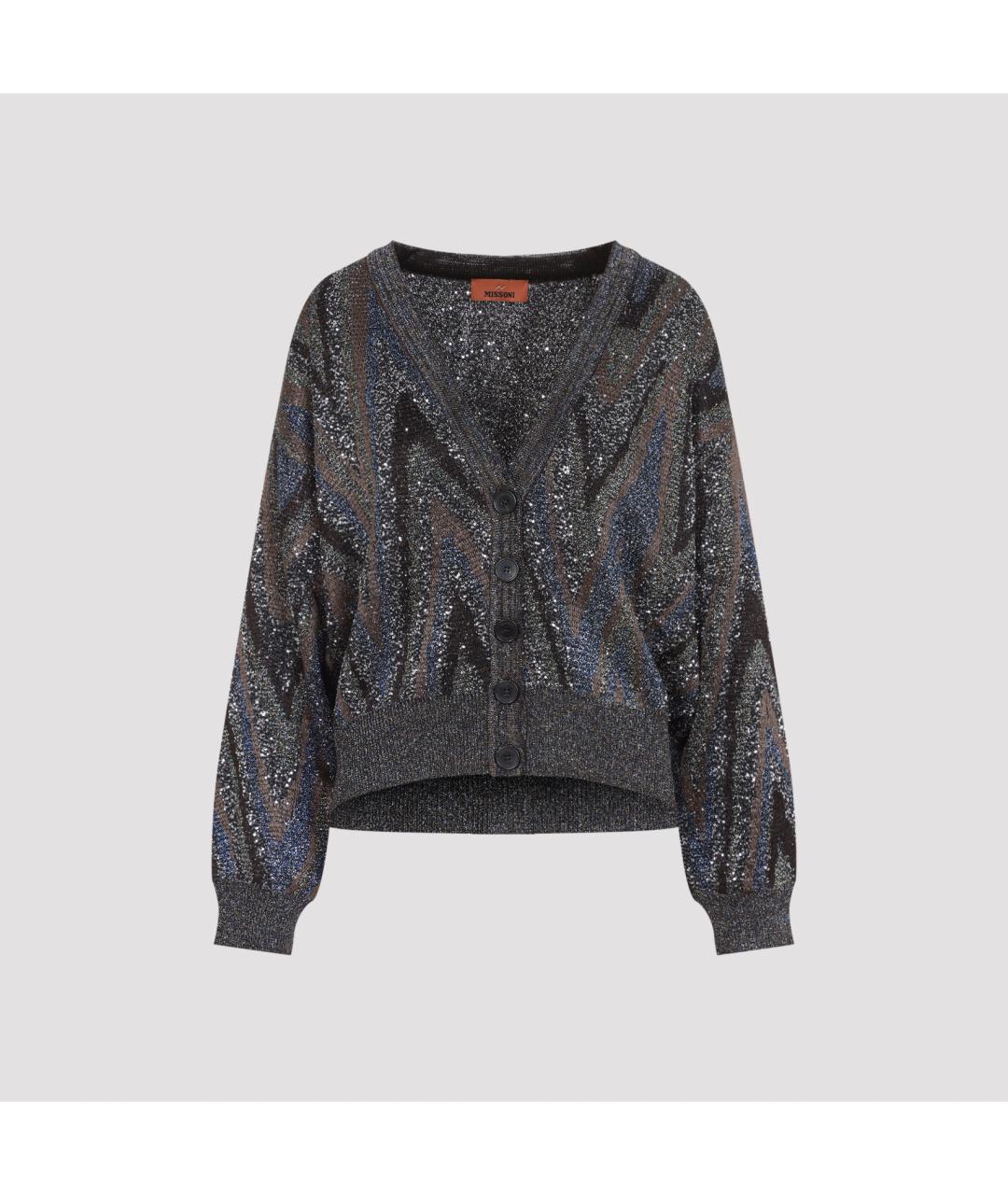 MISSONI Синий вискозный кардиган, фото 3