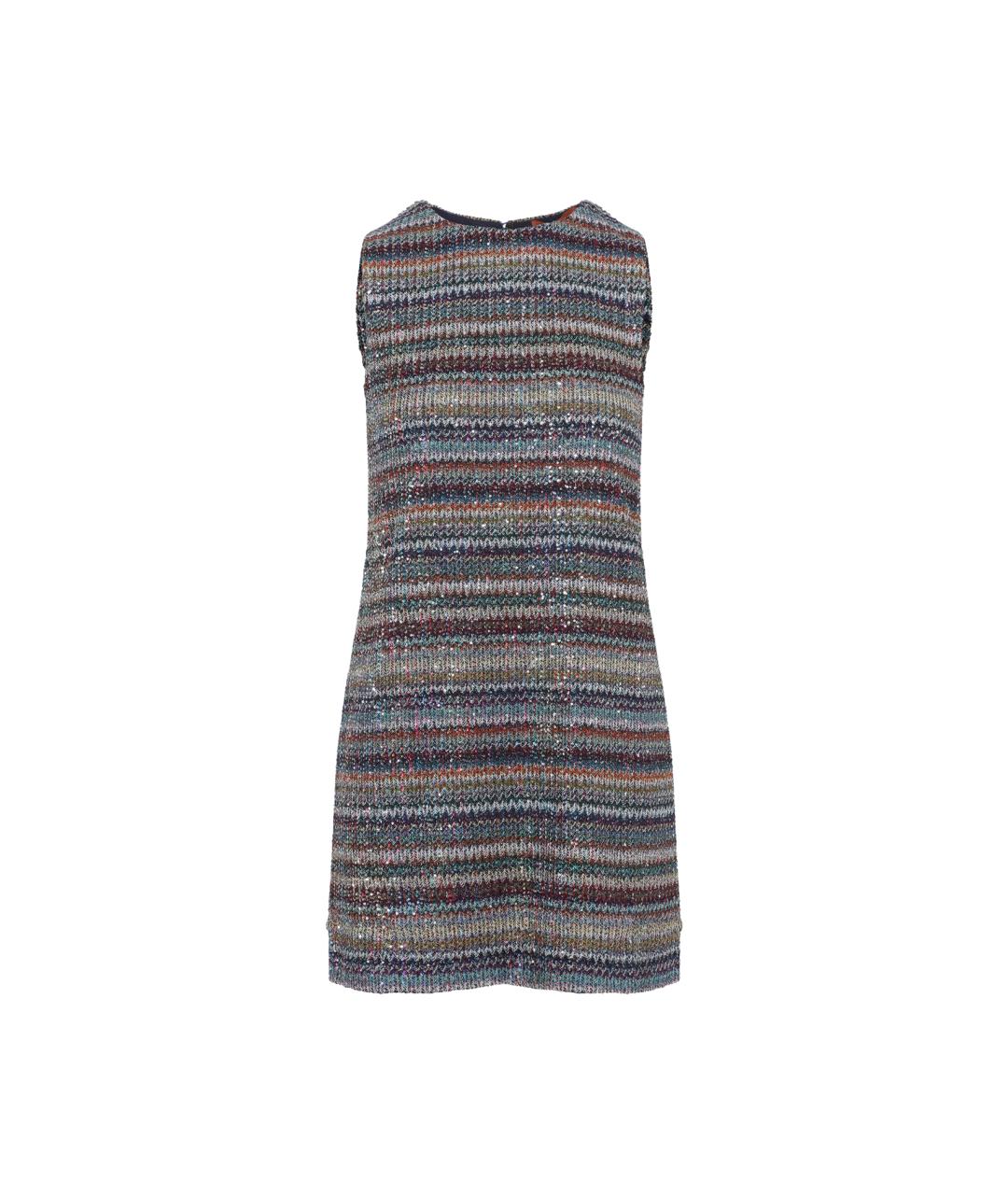MISSONI Мульти вискозное повседневное платье, фото 1
