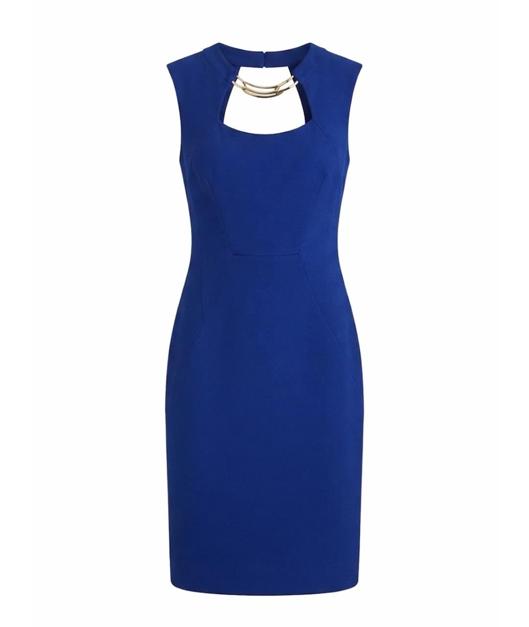 BCBG MAXAZRIA Синее вечернее платье, фото 1