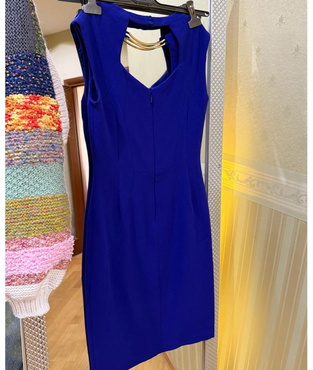 BCBG MAXAZRIA Синее вечернее платье, фото 2