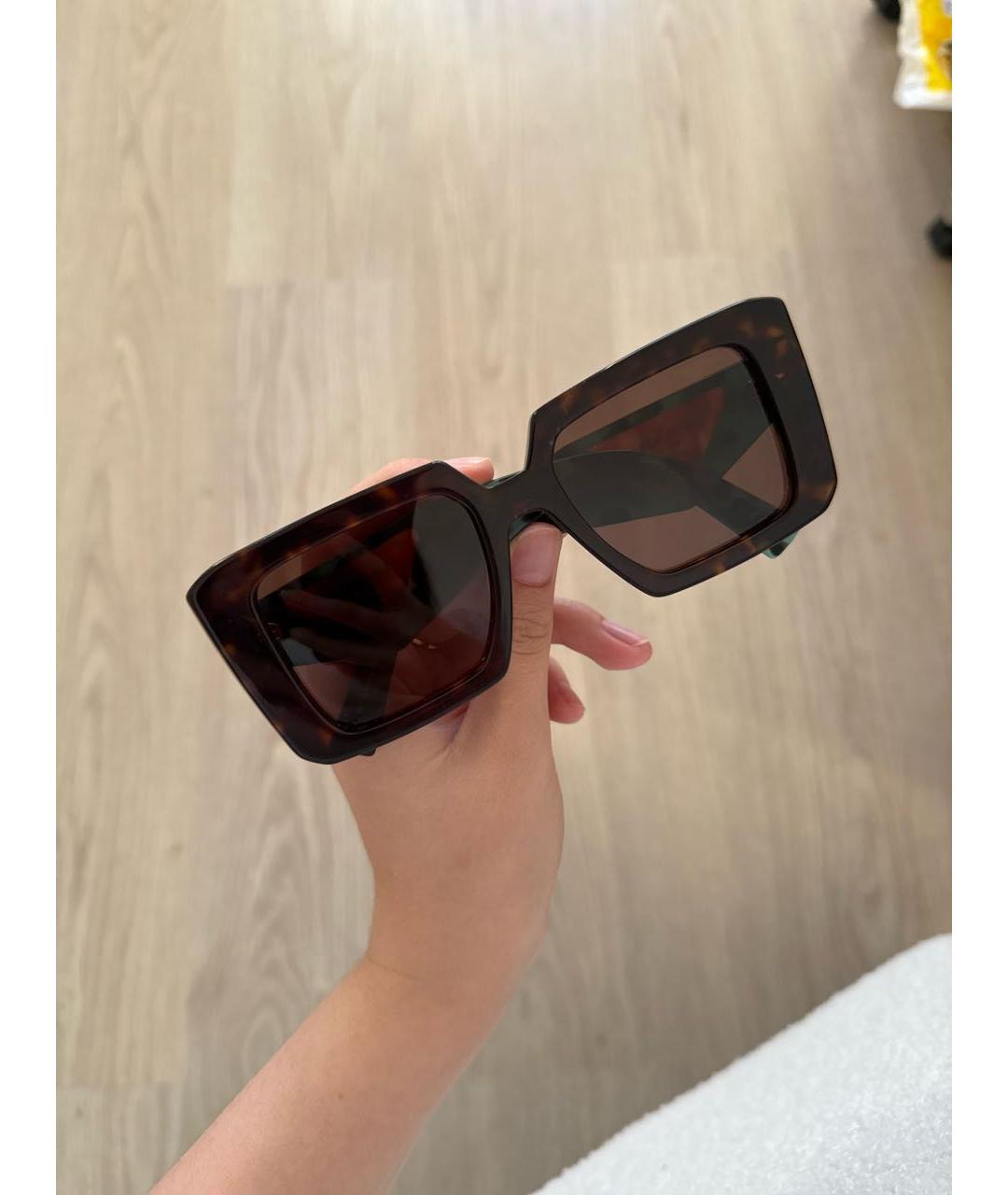 PRADA Черные солнцезащитные очки, фото 5