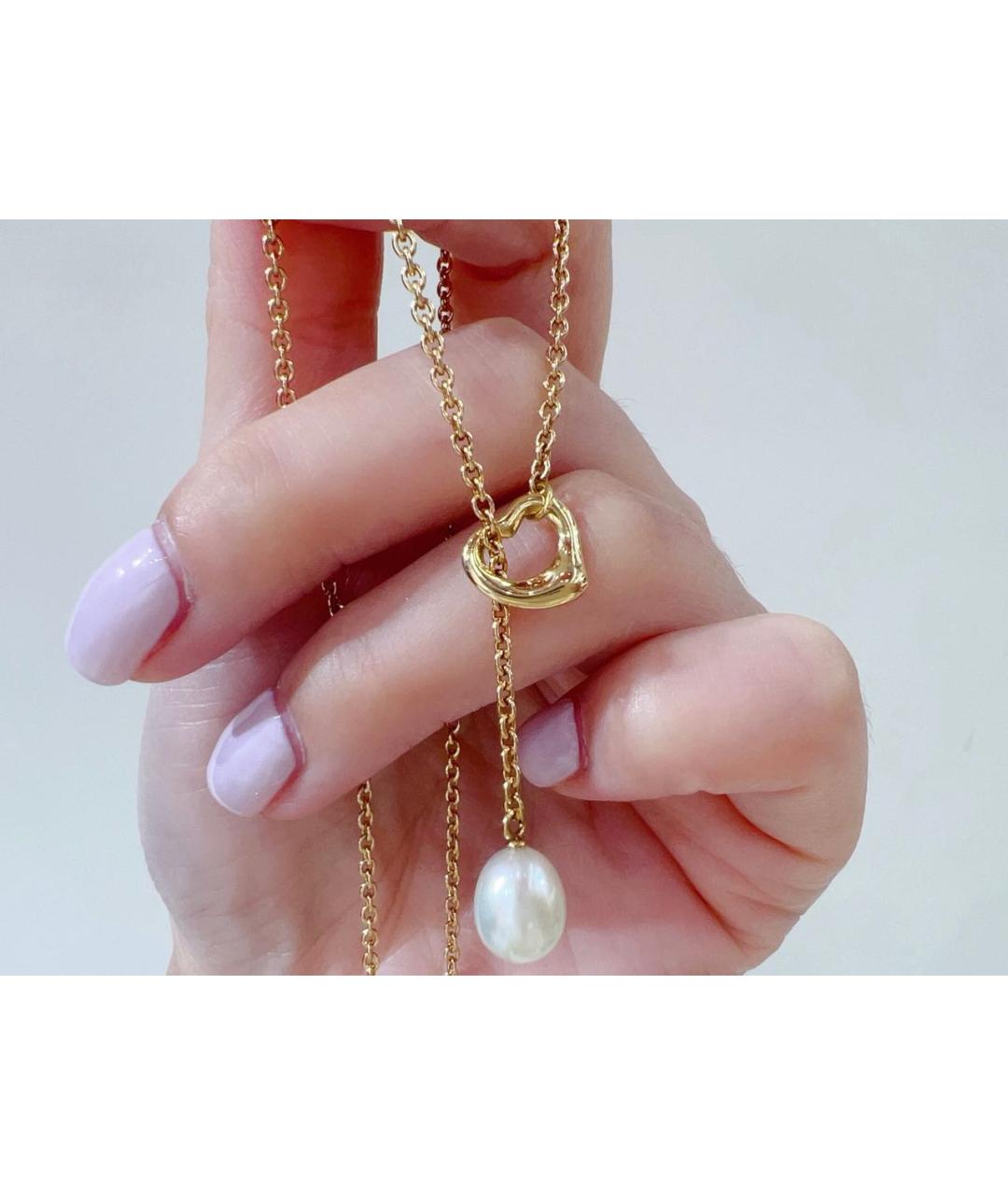 TIFFANY&CO Желтое колье из желтого золота, фото 5