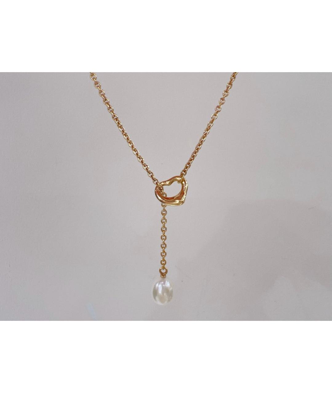 TIFFANY&CO Желтое колье из желтого золота, фото 4