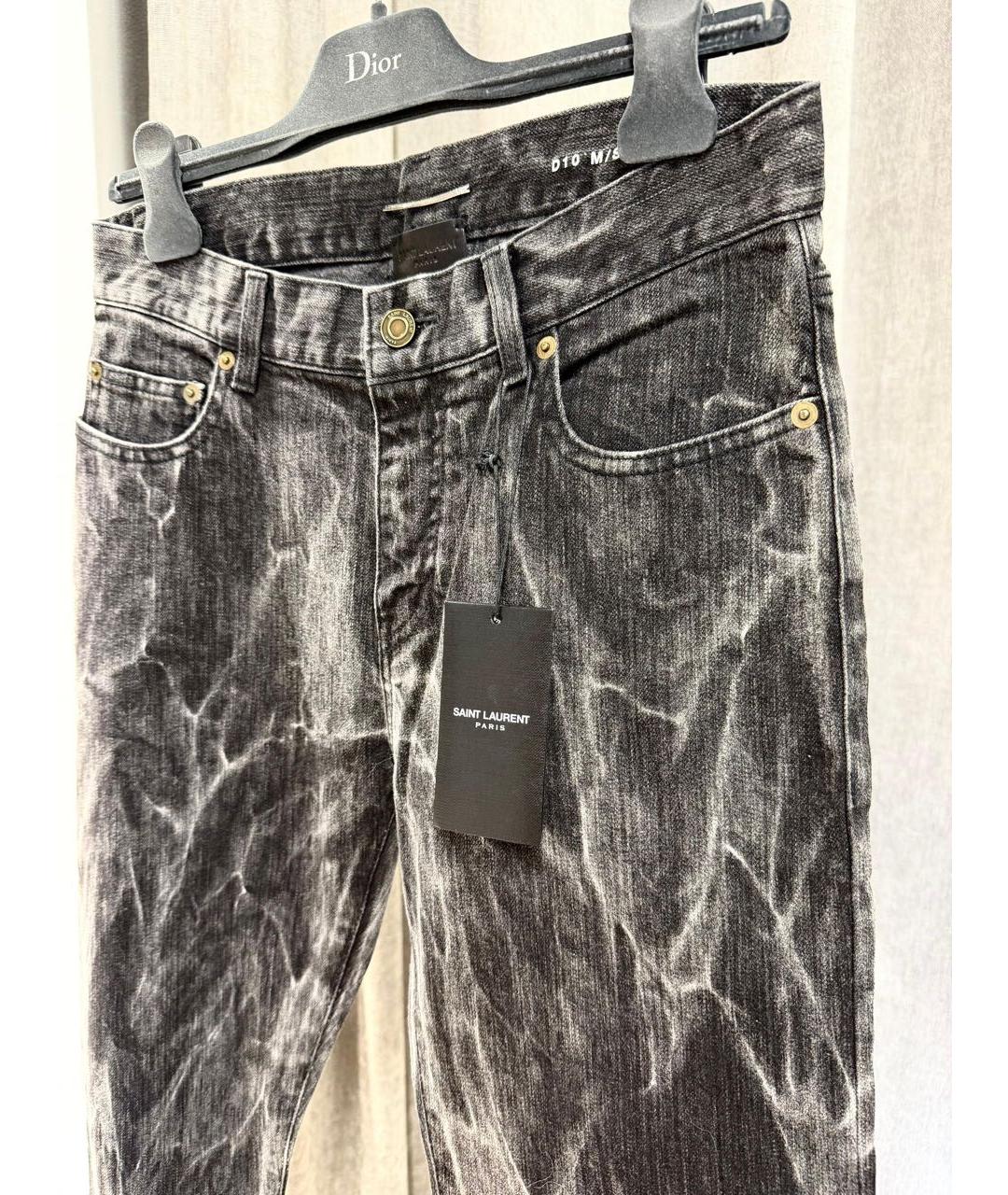 SAINT LAURENT Джинсы слим, фото 2