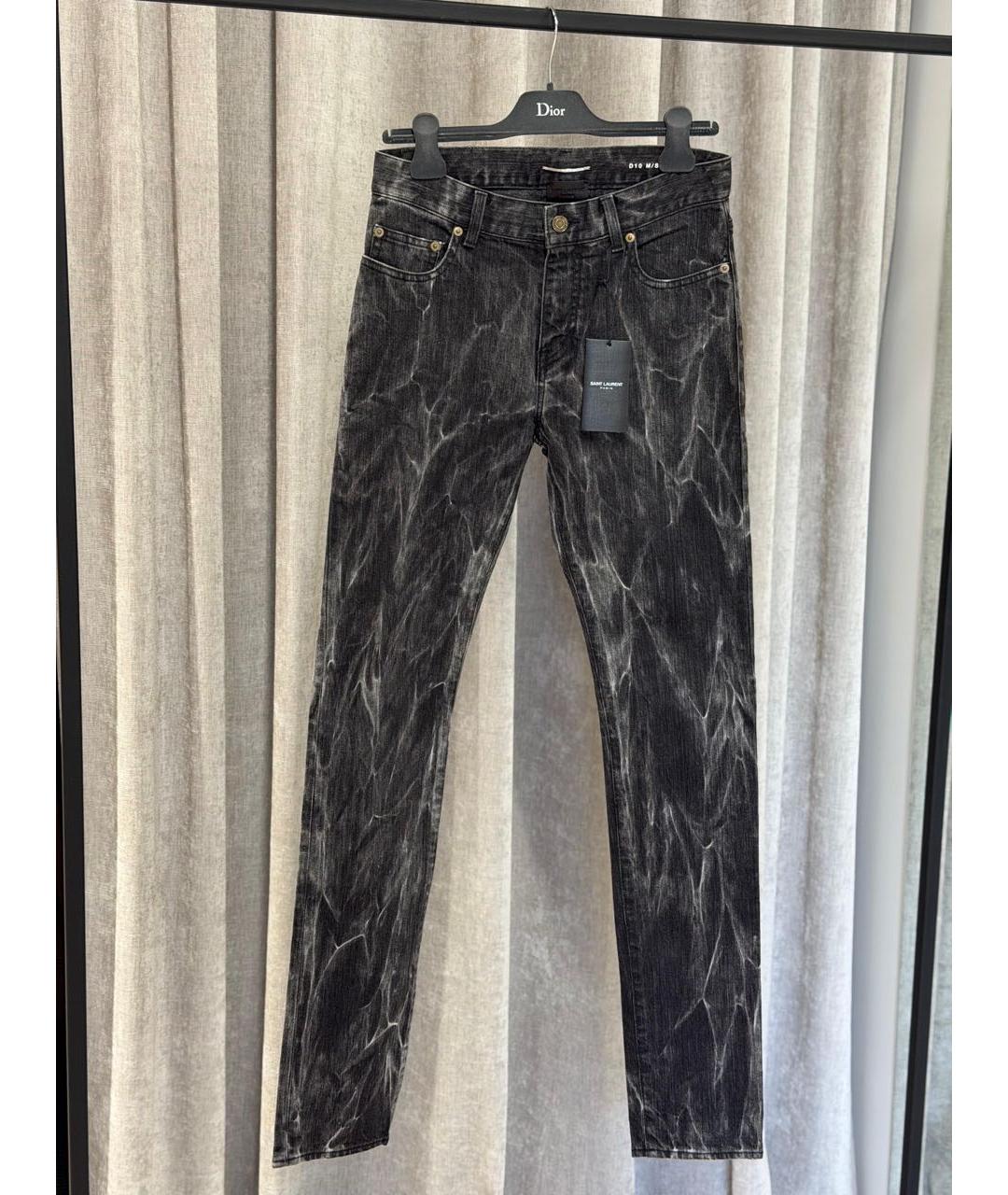 SAINT LAURENT Джинсы слим, фото 3