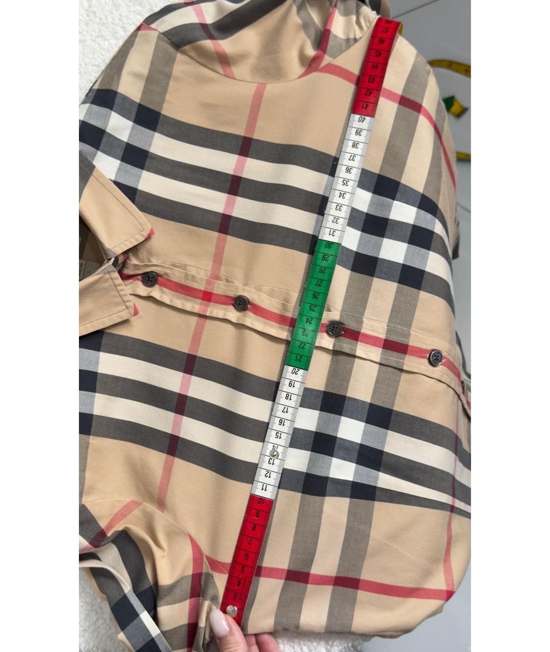 BURBERRY Хлопковая рубашка, фото 6