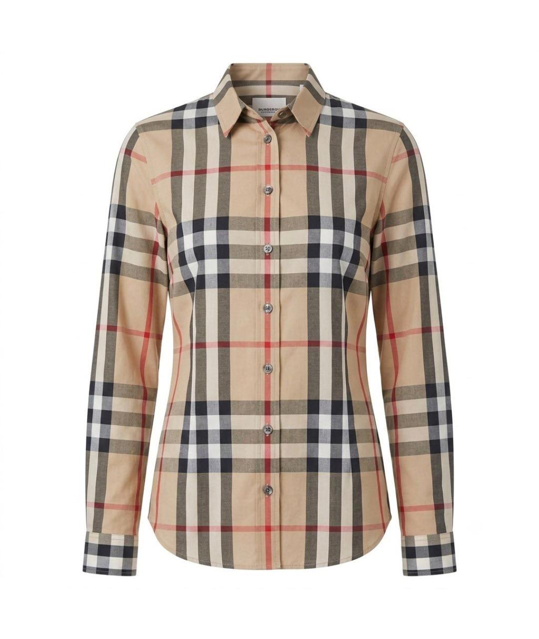 BURBERRY Хлопковая рубашка, фото 1