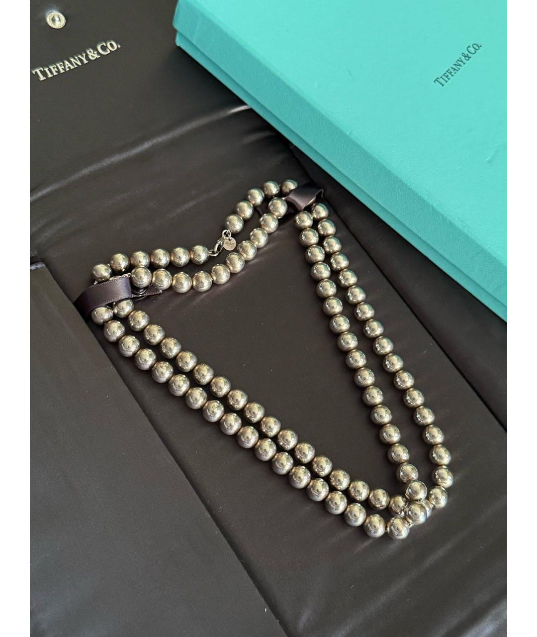 TIFFANY&CO Серебряное серебряное колье, фото 5