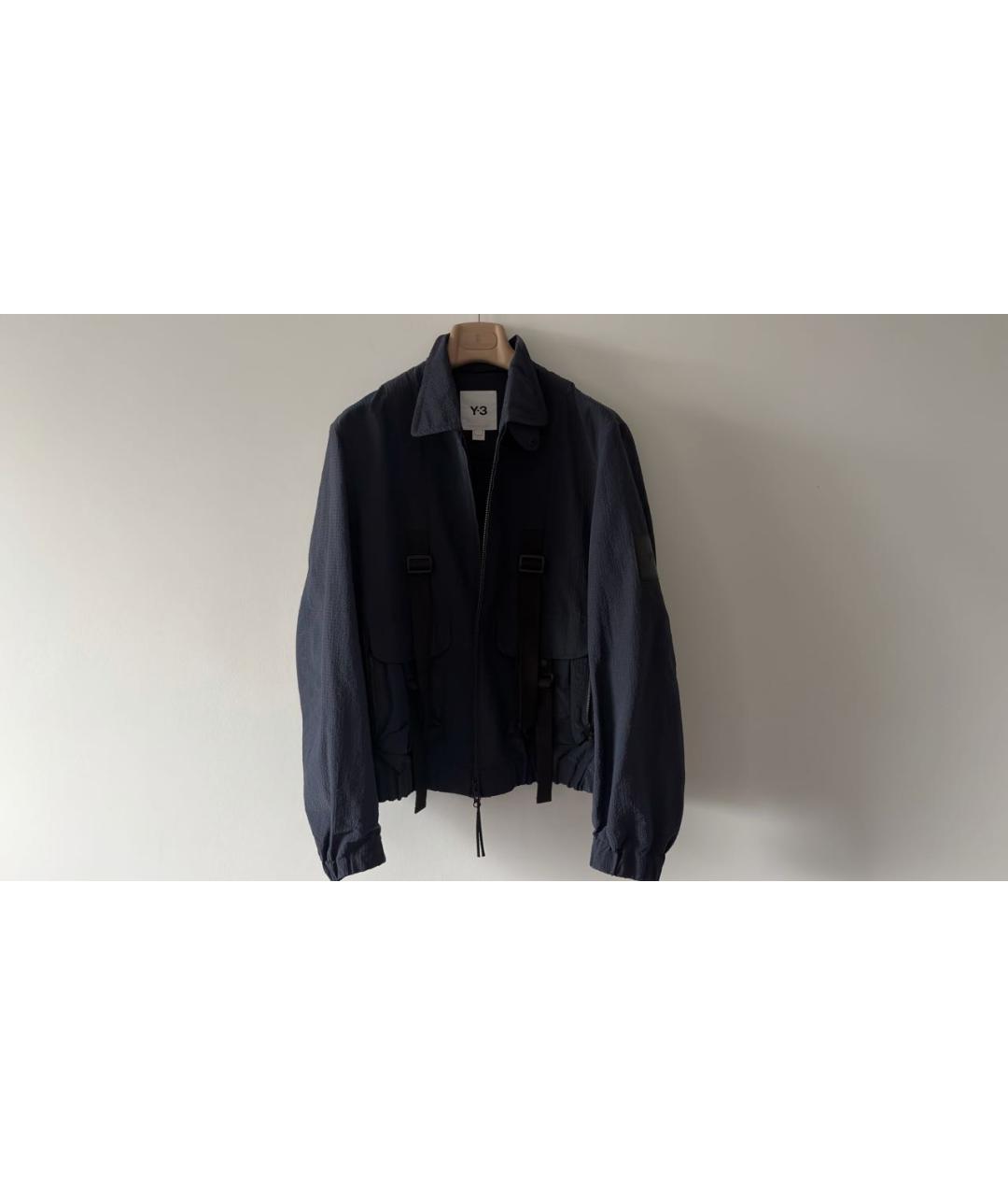Y-3 Темно-синяя куртка, фото 5