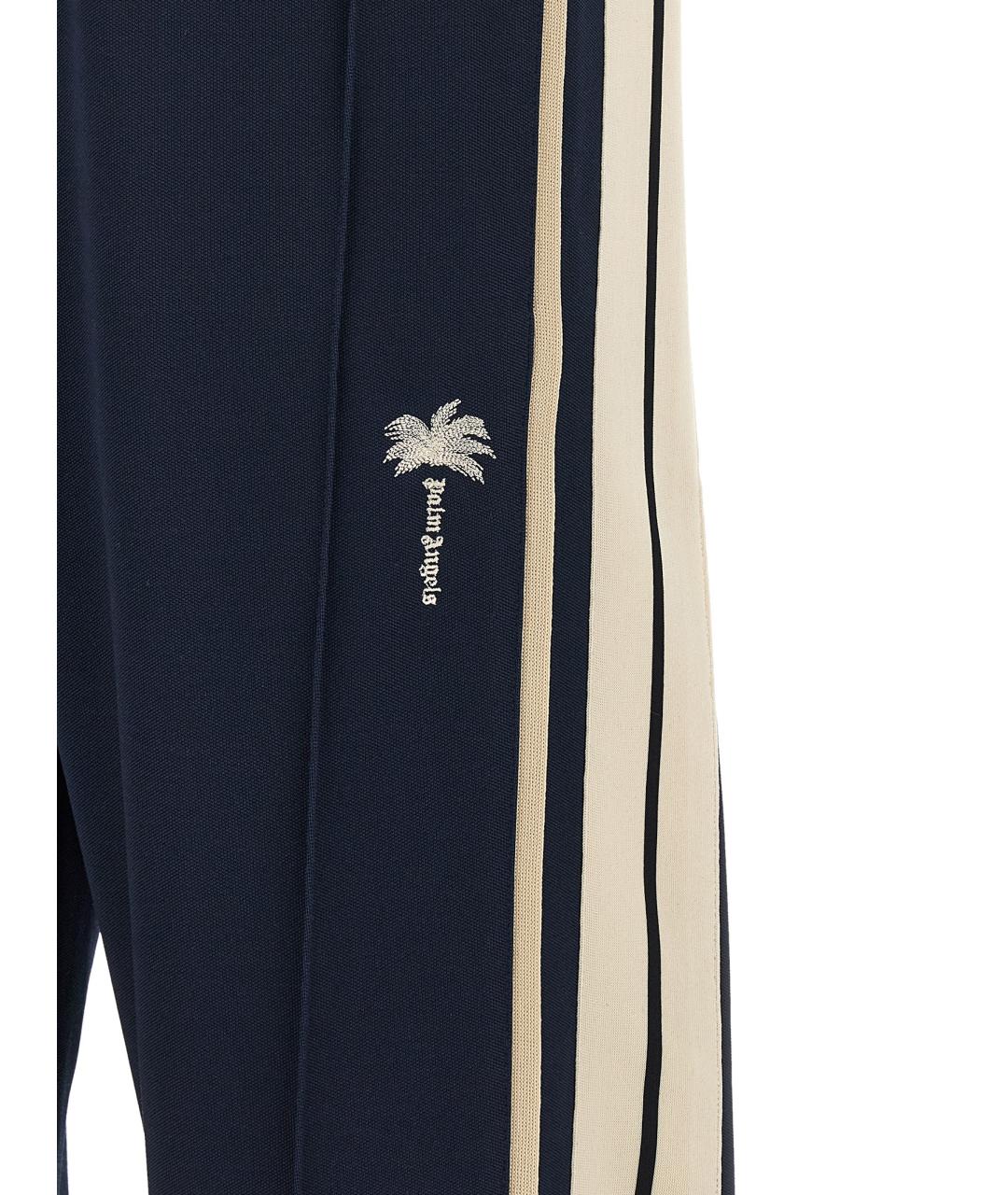 PALM ANGELS Синие полиэстеровые повседневные брюки, фото 5