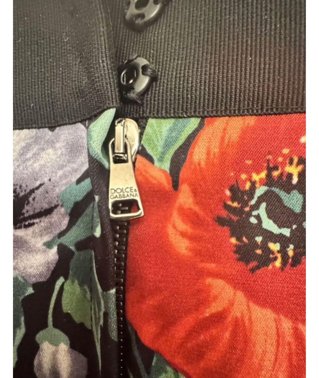 DOLCE&GABBANA Мульти ацетатная юбка миди, фото 6
