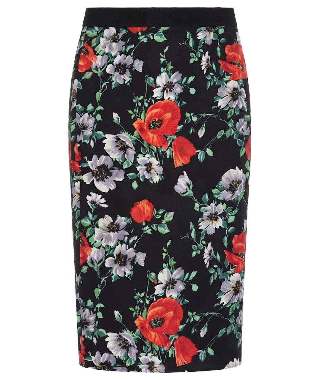 DOLCE&GABBANA Мульти ацетатная юбка миди, фото 1