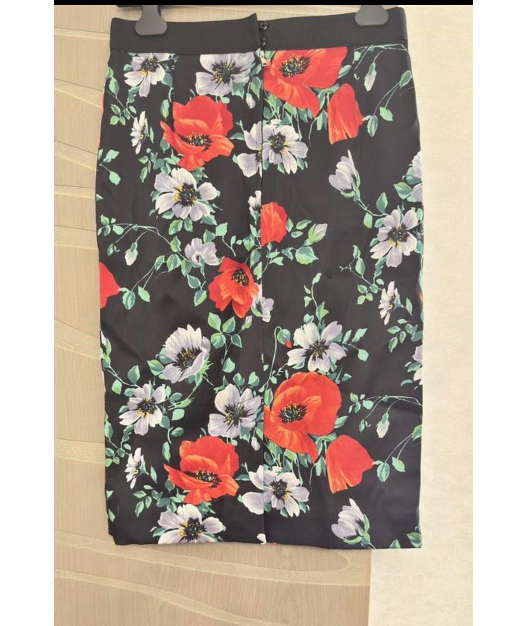 DOLCE&GABBANA Мульти ацетатная юбка миди, фото 2