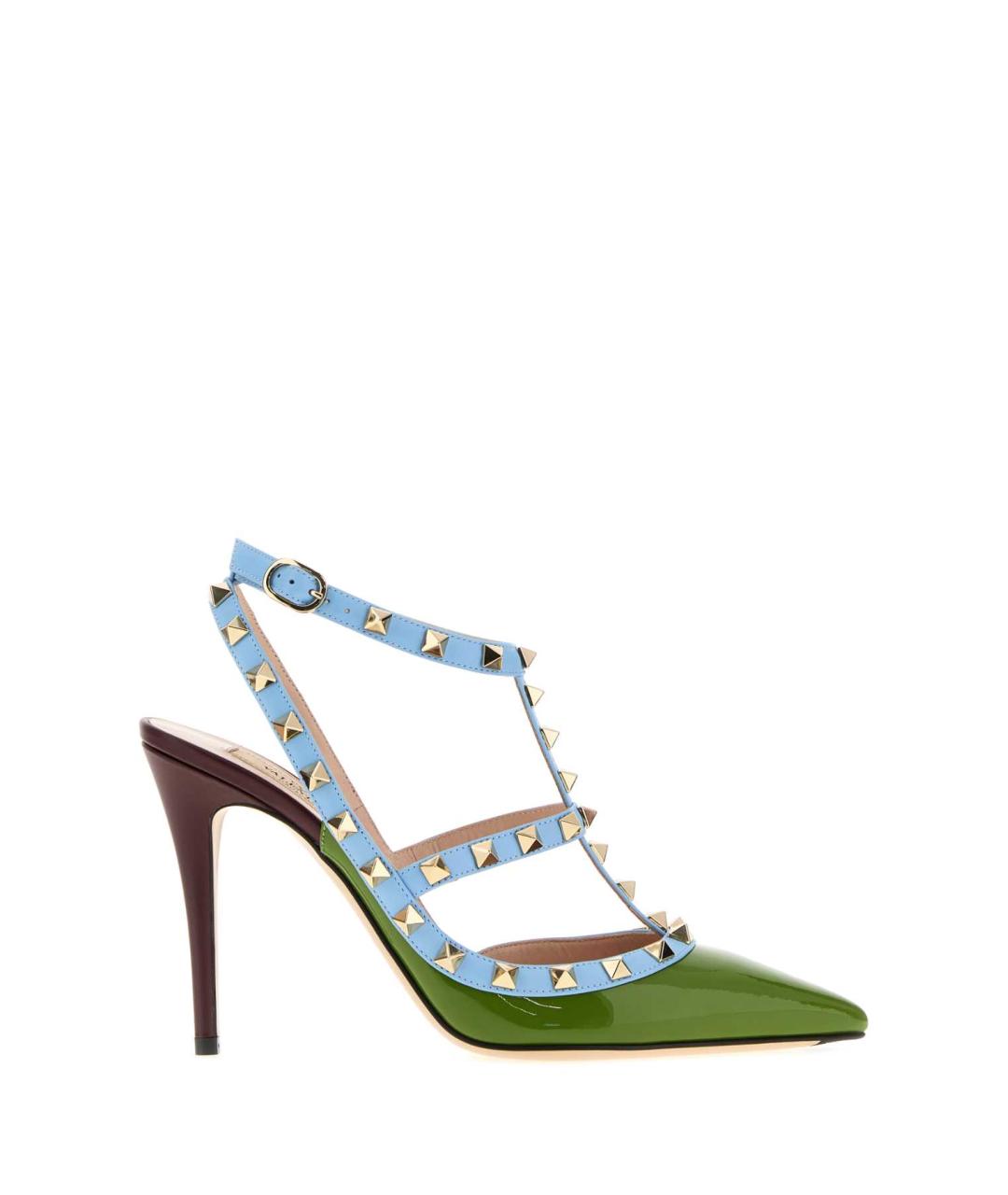 VALENTINO Мульти туфли из лакированной кожи, фото 1