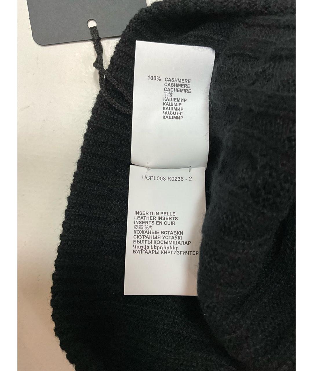 KITON Черная кашемировая шапка, фото 6