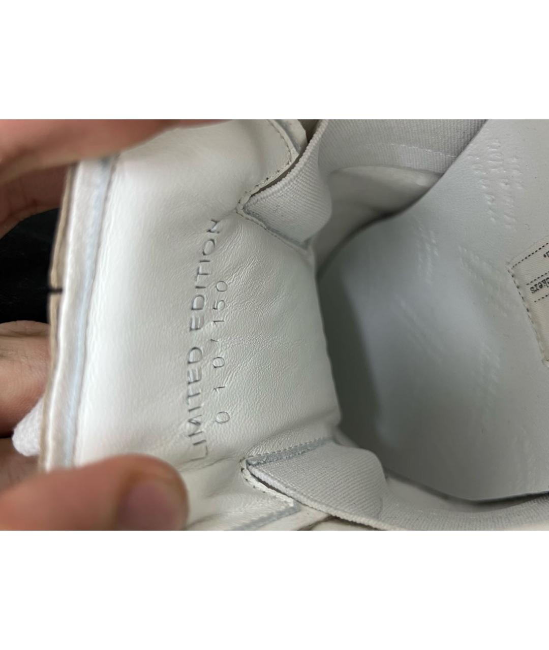 MAISON MARGIELA Бежевые низкие кроссовки / кеды, фото 6