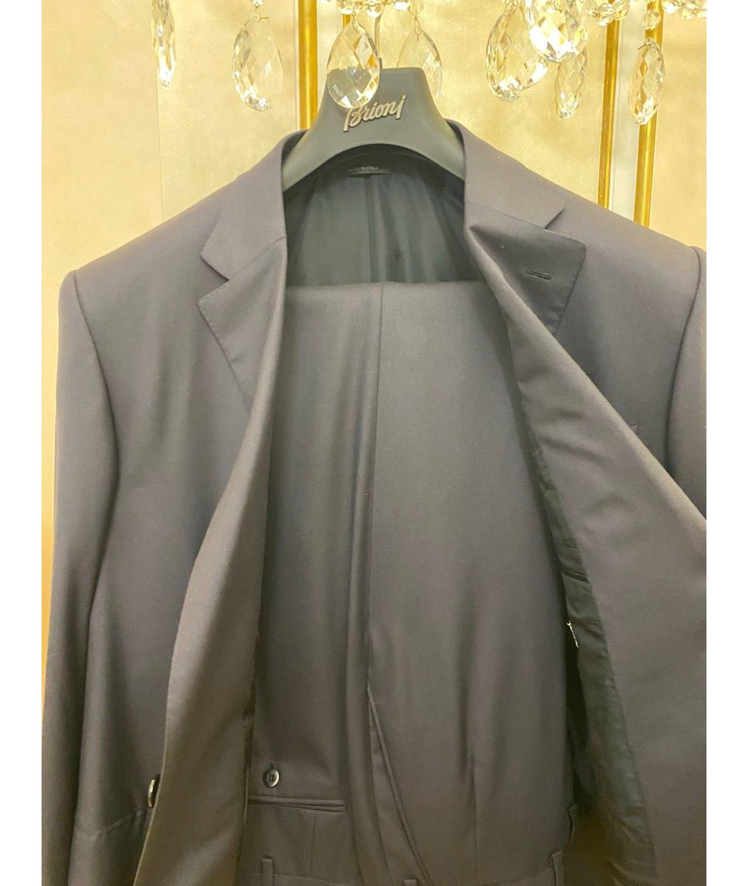 BRIONI Темно-синий классический костюм, фото 2