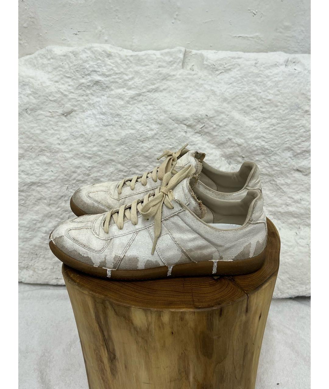 MAISON MARGIELA Белые кеды, фото 3