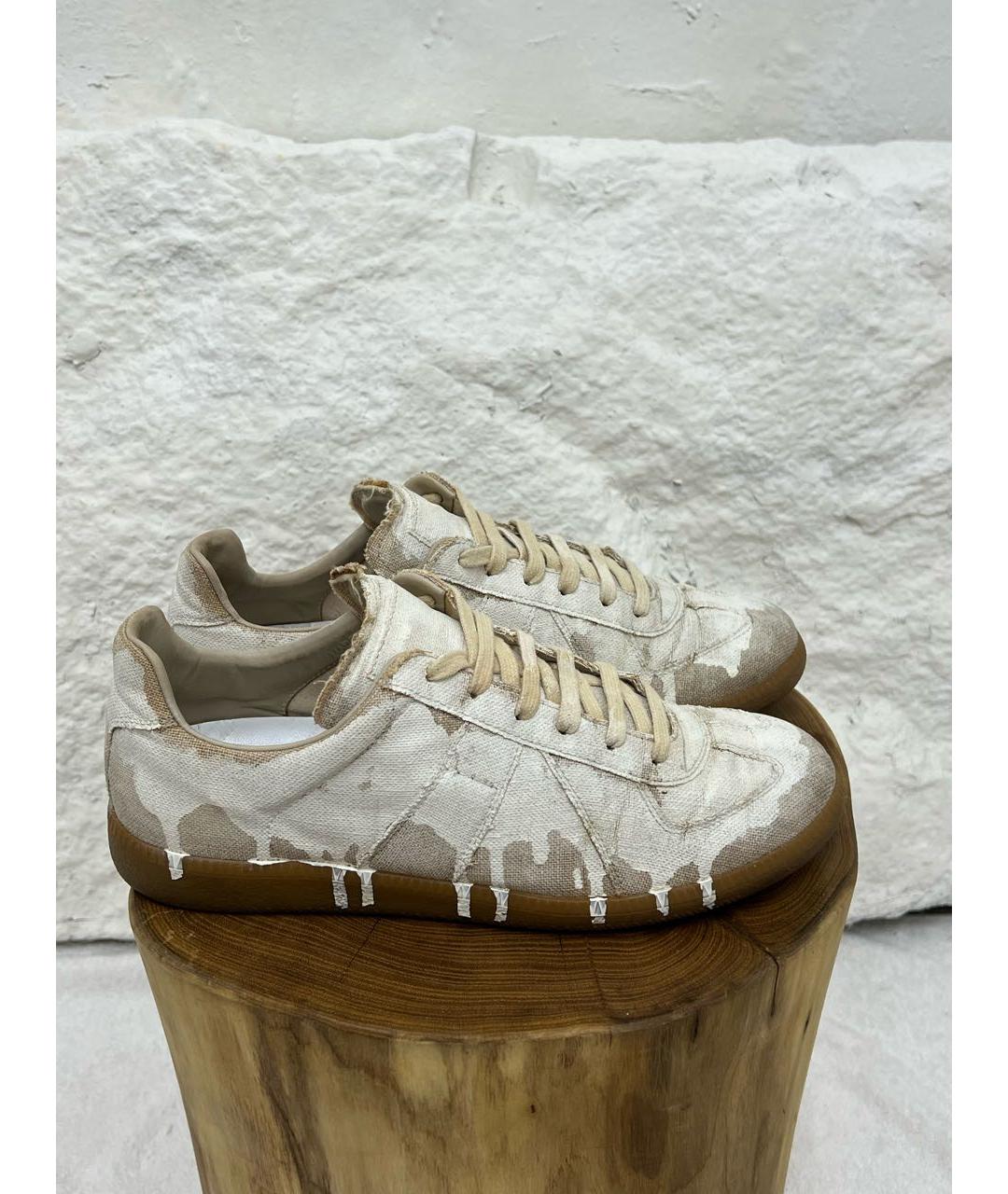 MAISON MARGIELA Белые кеды, фото 5