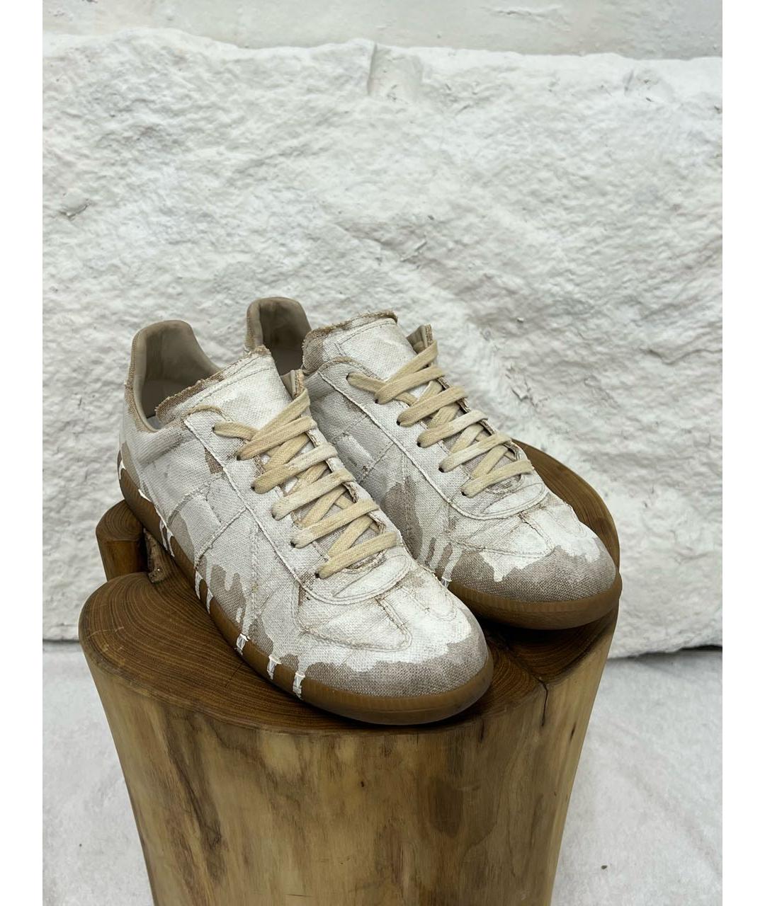 MAISON MARGIELA Белые кеды, фото 2