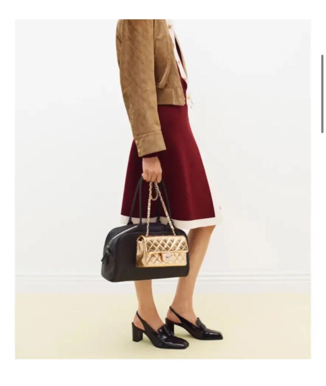 CHANEL Черные туфли из лакированной кожи, фото 5