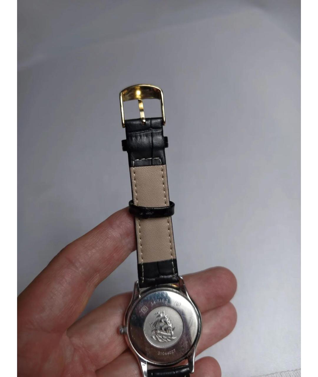 LONGINES Золотые стальные часы, фото 6