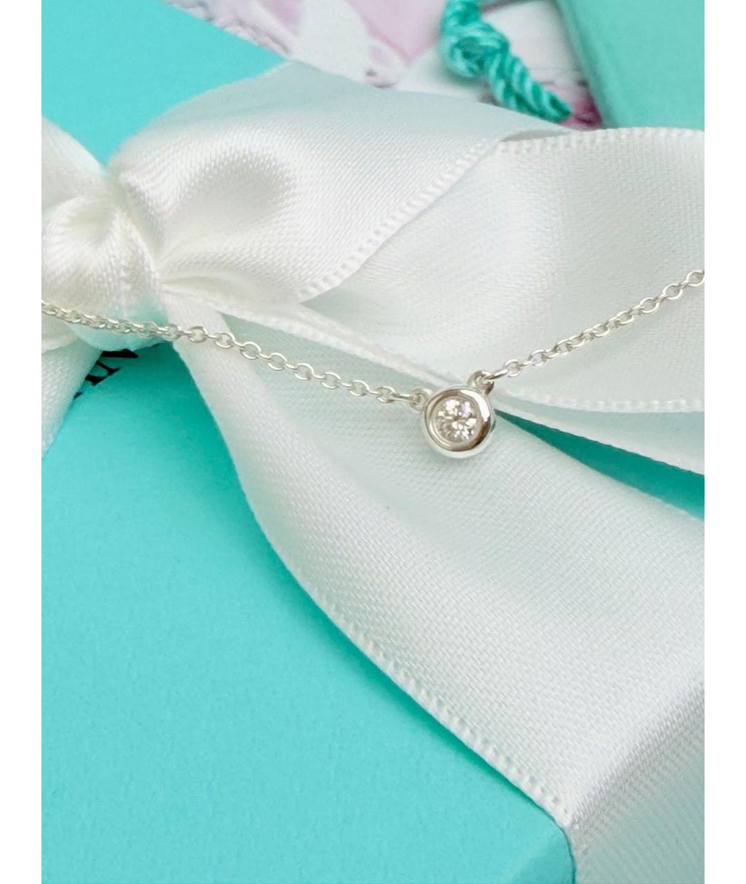 TIFFANY&CO Белое серебряное колье, фото 4