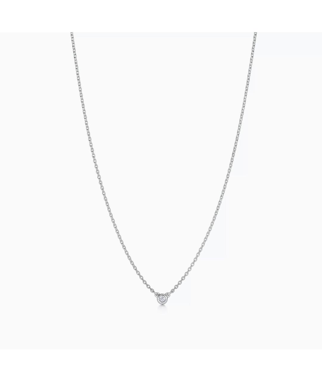 TIFFANY&CO Белое серебряное колье, фото 8