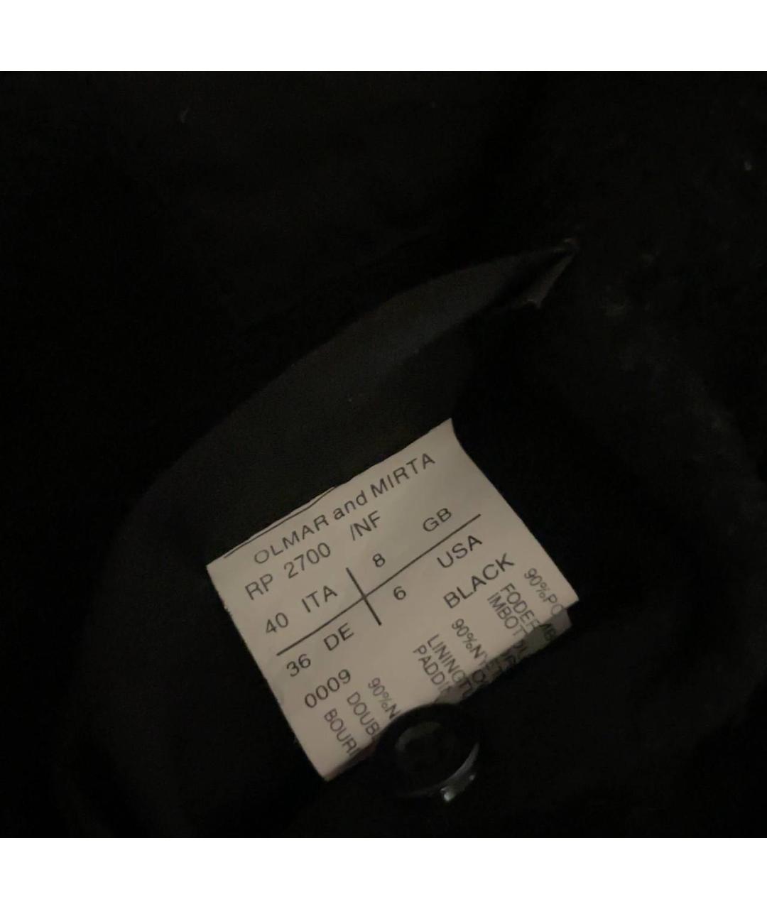 RICK OWENS Черная нейлоновая куртка, фото 4