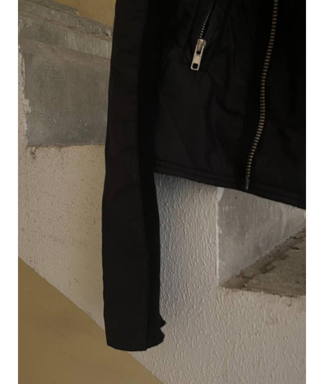 RICK OWENS Черная нейлоновая куртка, фото 6