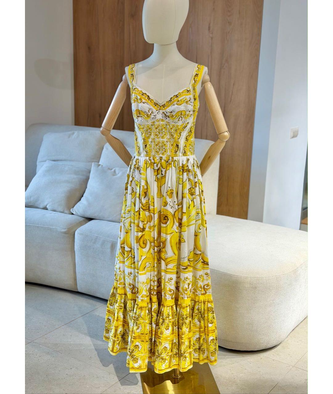 DOLCE&GABBANA Мульти сарафан, фото 2