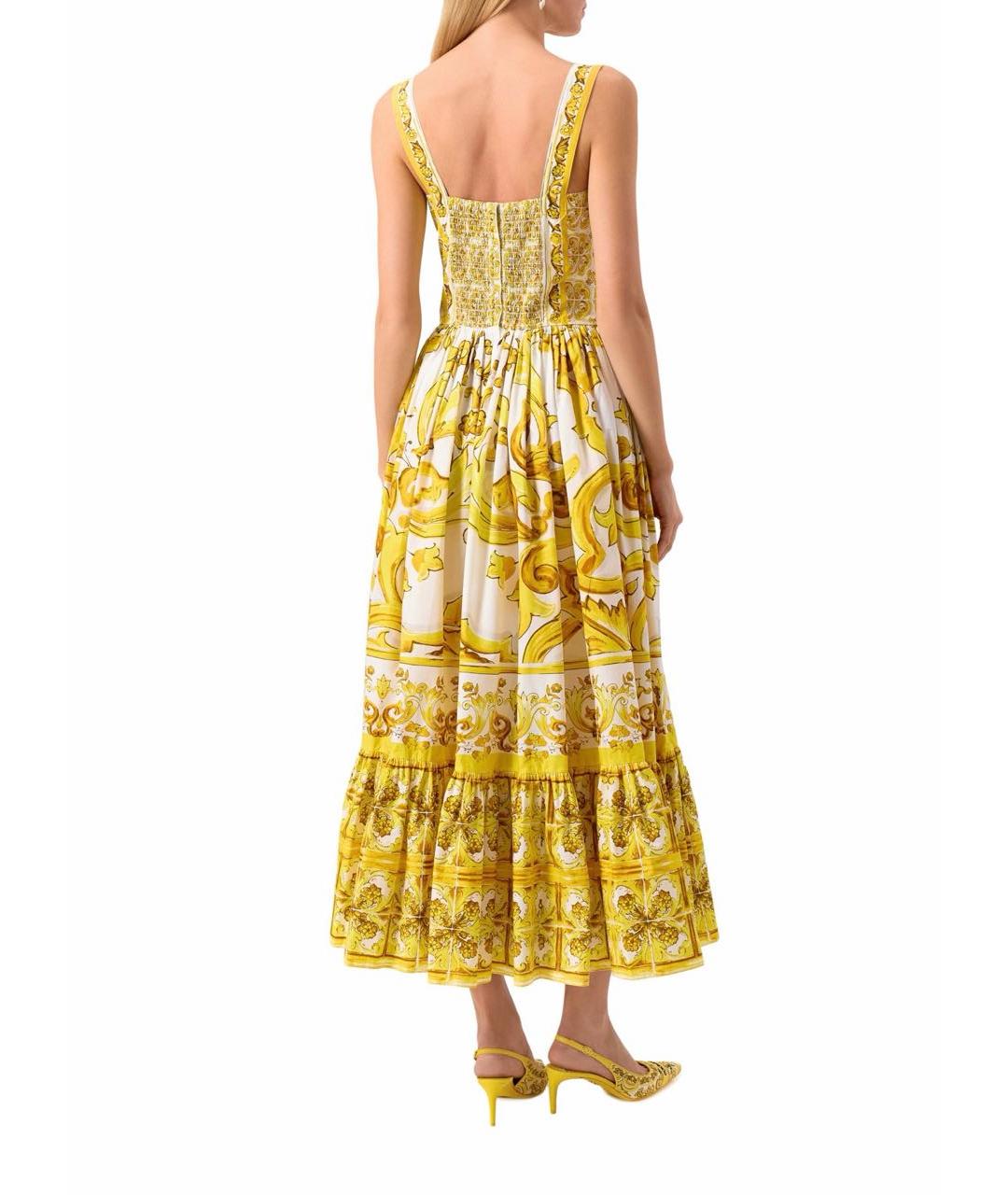 DOLCE&GABBANA Мульти сарафан, фото 4