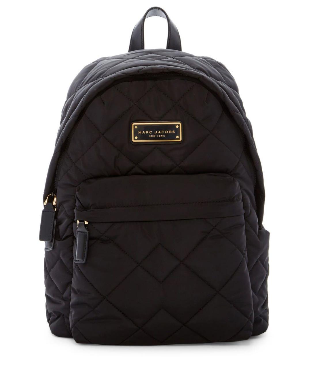 MARC JACOBS Черный нейлоновый рюкзак, фото 1