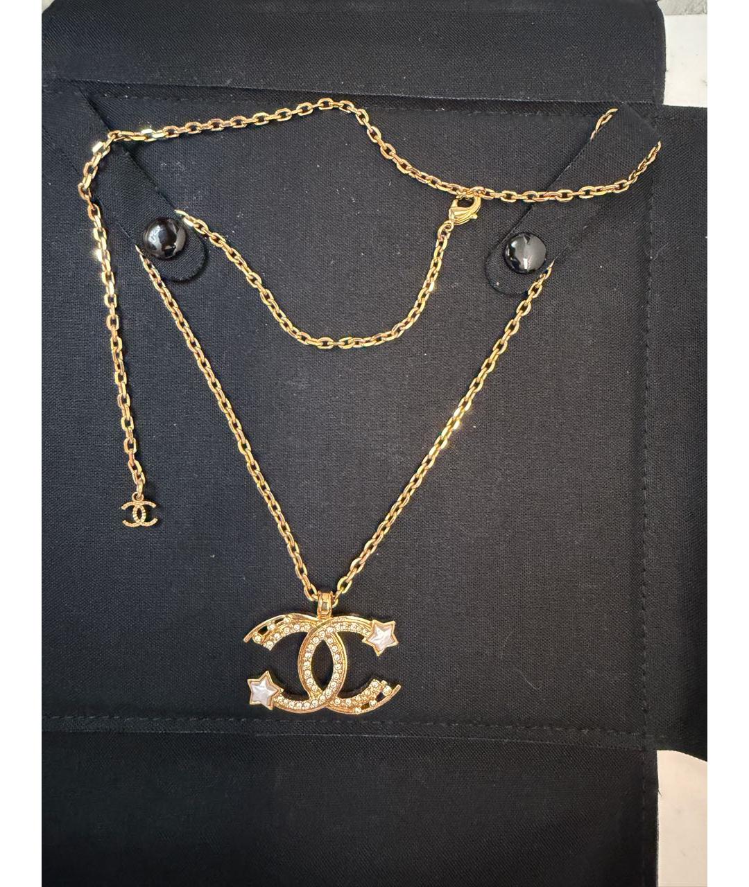 CHANEL Золотое колье, фото 4