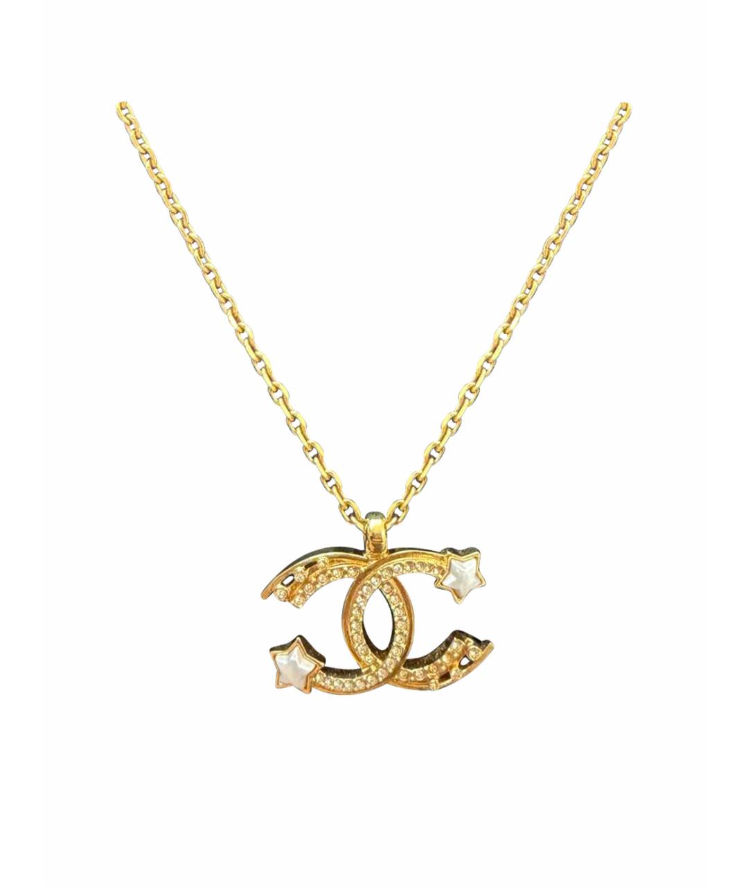 CHANEL Золотое колье, фото 1
