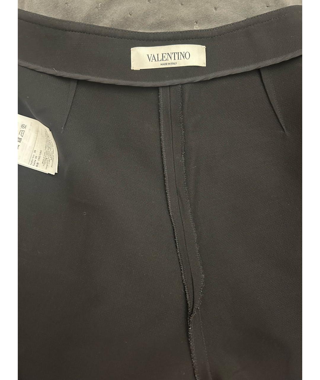 VALENTINO Черные хлопковые шорты, фото 3
