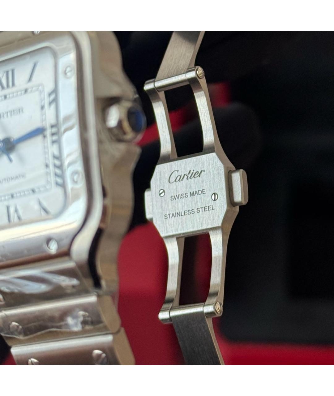 CARTIER Серебряные часы, фото 7