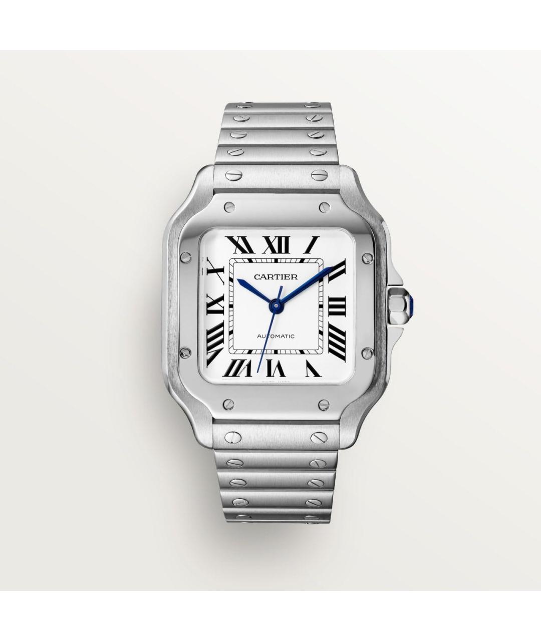 CARTIER Серебряные часы, фото 9
