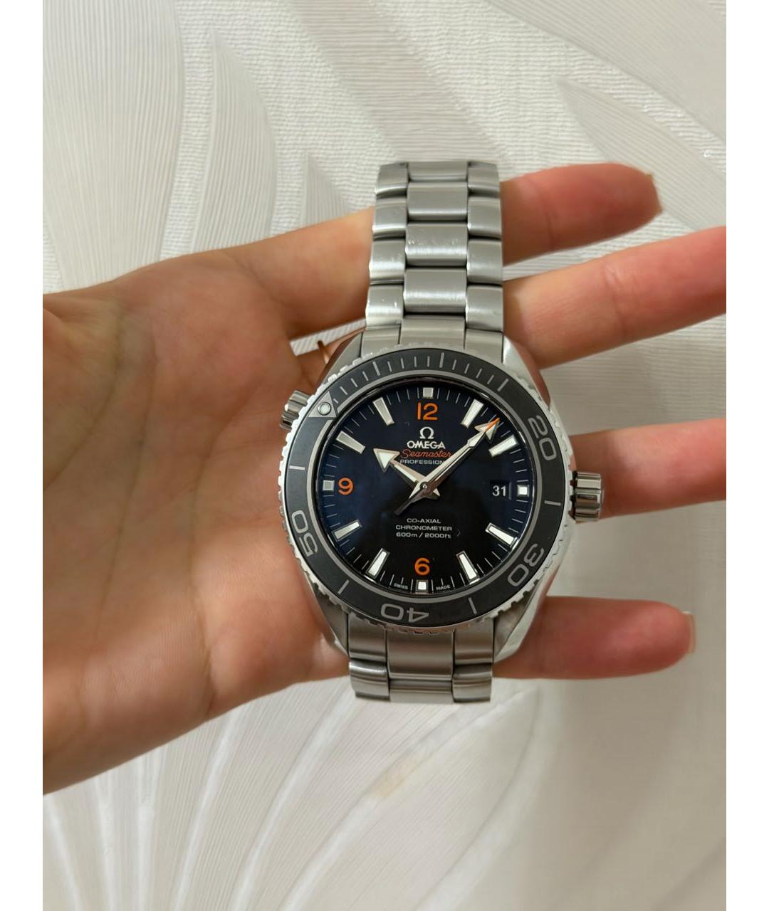 OMEGA Серебряные часы, фото 4