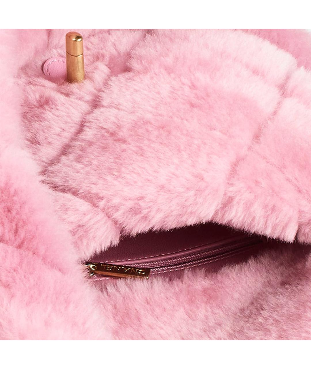 CHANEL Розовая сумка через плечо, фото 3