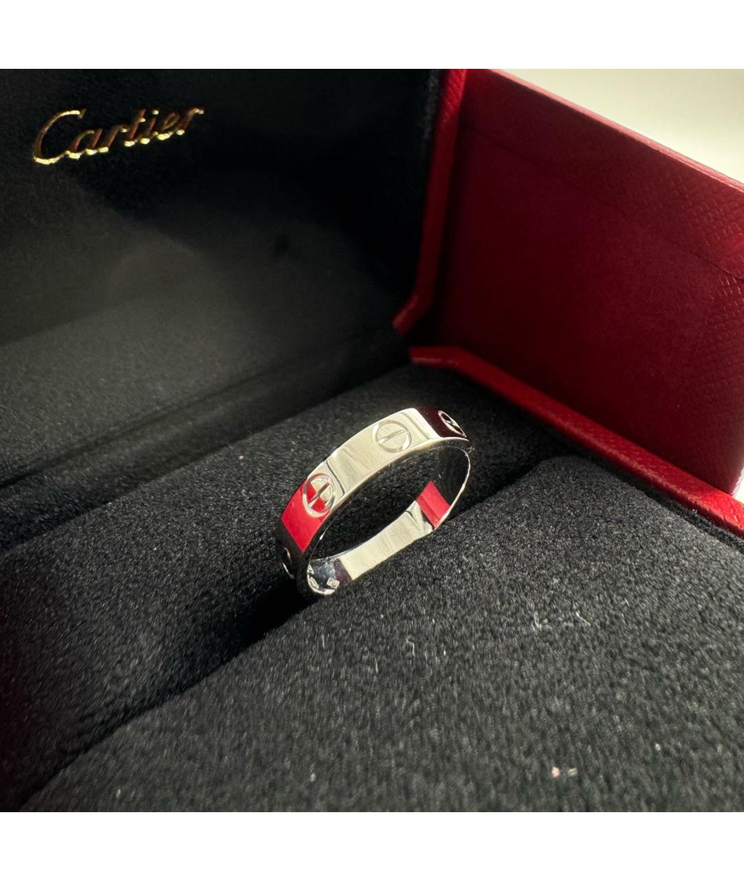 CARTIER Серебряное кольцо из белого золота, фото 2