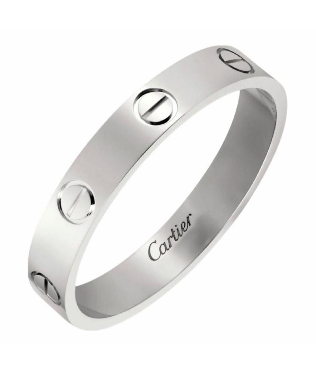 CARTIER Серебряное кольцо из белого золота, фото 1