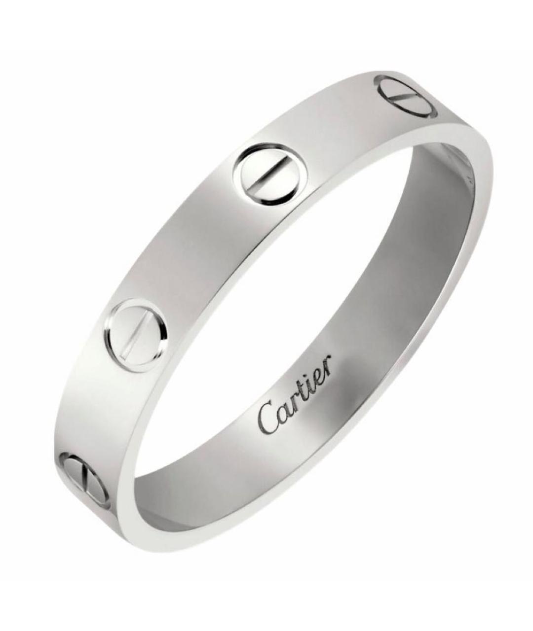 CARTIER Серебряное кольцо из белого золота, фото 1