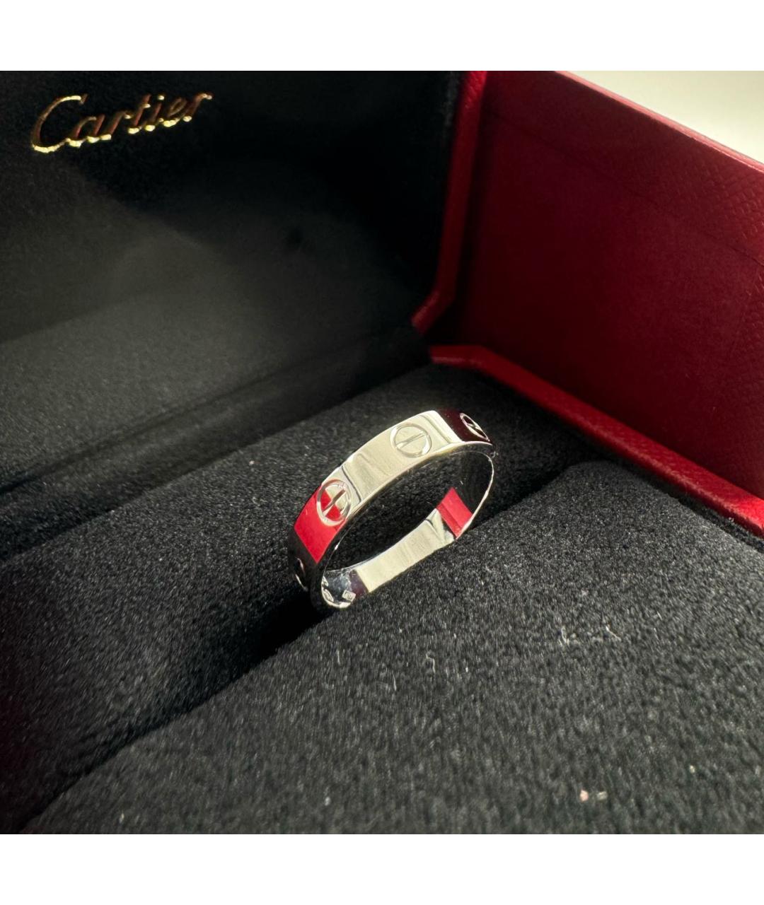 CARTIER Серебряное кольцо из белого золота, фото 2