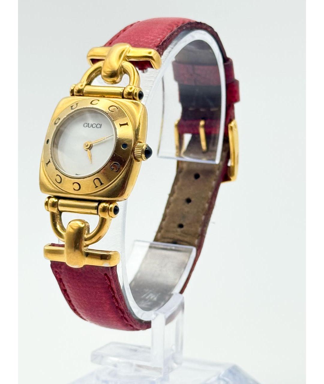 GUCCI Золотые позолоченные часы, фото 2