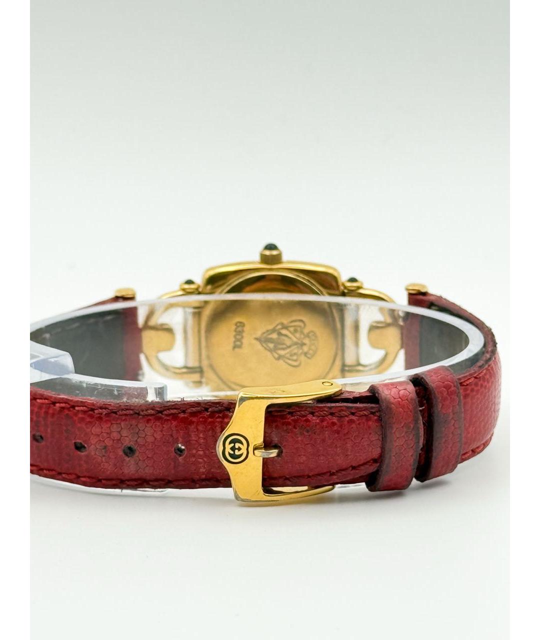 GUCCI Золотые позолоченные часы, фото 4