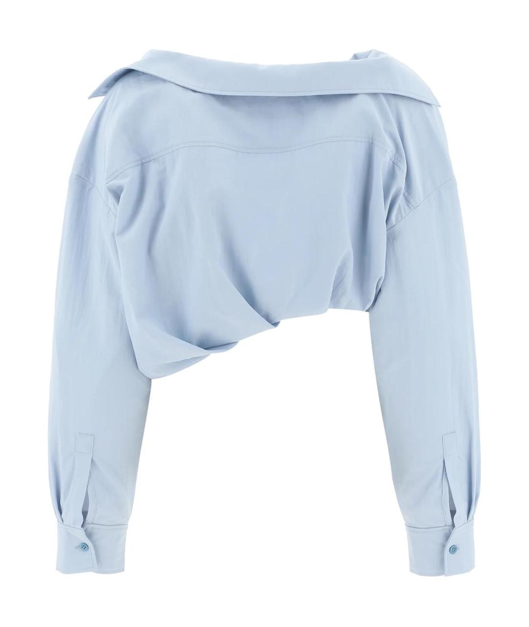 JACQUEMUS Голубая рубашка, фото 2